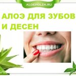 Aloe for teeth and gums