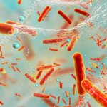 The effect of antibiotics on microflora